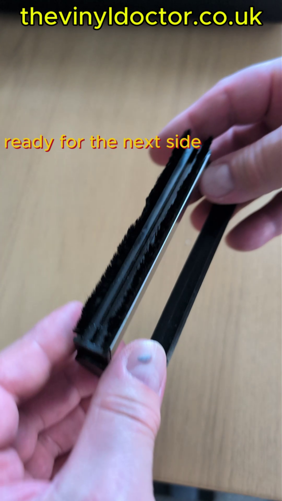 Ready for the next side.